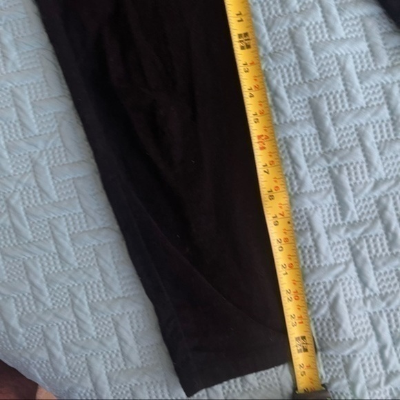 ANN DEMEULEMEESTER Black Felt Ankle High Trousers - Picture 12 of 12